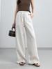 Yifeilaicer Women's Linen Wide-Leg Summer Pants - 2026 Ice Silk Casual Drape