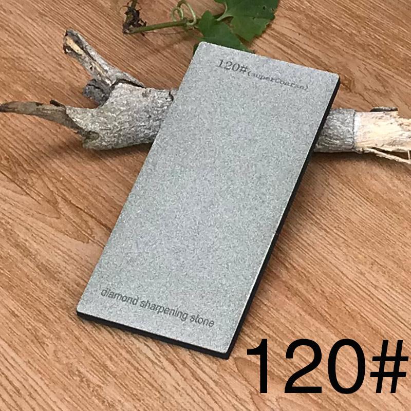 Knife Sharpener Sharpening Stone Diamond Grindstone with Bamboo Base Non-slip Base Diamond Slate Daily Sharpening Cutting Edge