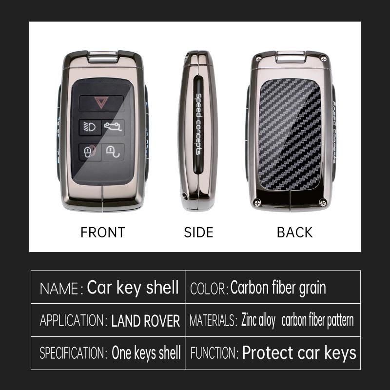 Land Rover Key Case: Protective Cover for Range Rover, Defender 110, Evoque, Discovery Sport, Velar