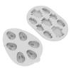 2Pcs Silicone Baking Mold Bunny Chick Style Food Grade Silicone Easy Release Chocolate Molds for