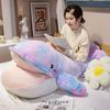 Cute Whale Plush Toys Lovely Soft Stuffed Cartoon Doll Pillow Funny Animals Sofs Home Decoration Sleeping Pillow Birthday Gifts