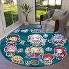 Re Zero Round Area Rug Carpet Rug For Living Room Bedroom Sofa Playroom Decor Nonslip Floor Mat