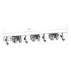 ZNMW Stainless Steel Wall-Mounted Mop and Broom Holder