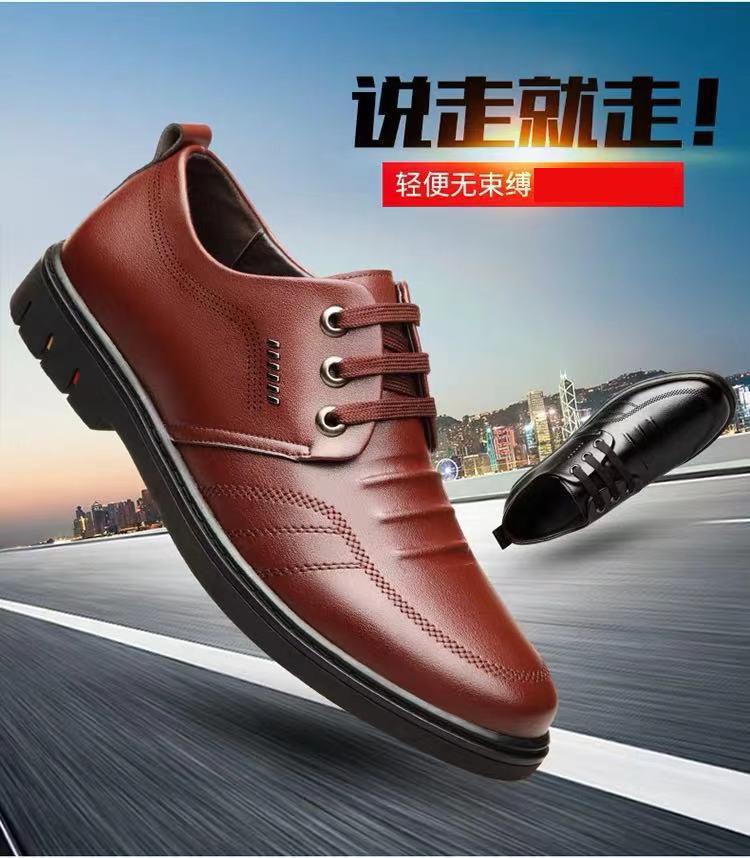 Nové ležérní kožené boty pánské nové jarní boty prodyšné plátěnky ležérní boty z měkké kůže boty s měkkou podrážkou