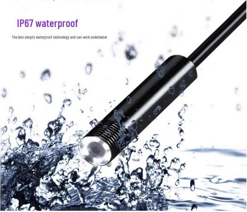 3-in-1 HD Mobile Endoscope: Photo & Video Capture for Appliance Repair & Pipe Inspection