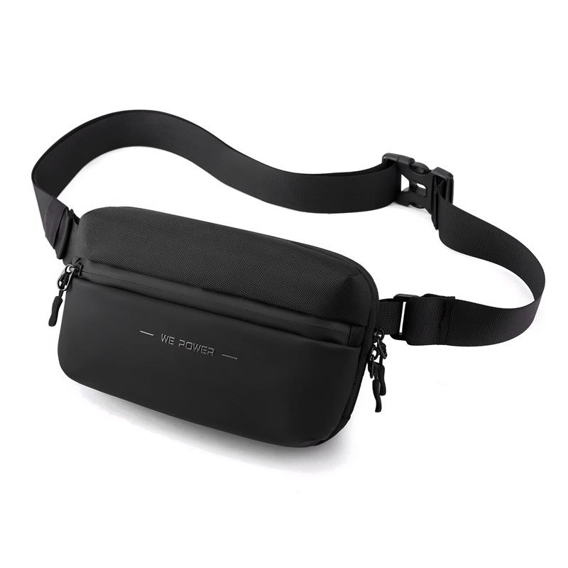 

Men s Trendy Crossbody Chest Bag: Outdoor Travel Waist Bag & Fashionable Shoulder Bag