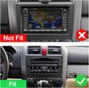 Android 14 Dobbel Din Bilstereo 9' Berøringsskjerm for Honda CR-V 2007-2011 med Trådløs CarPlay, Android Auto, GPS, Bluetooth, FM