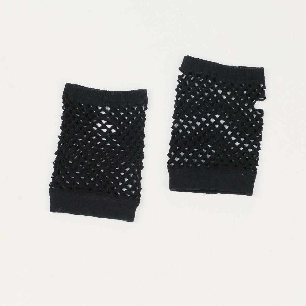 Elastic Short Fishnet Gloves Web Design Punk Rock Gloves Fingerless Mesh Gloves  Party Club