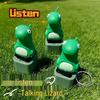 Luminous Lizard Sound Button Keychain: Fun Prank Pendant for Students
