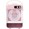 Portable Strong Wind Desktop Cooling Fan with Spray for Dormitory and Bedroom