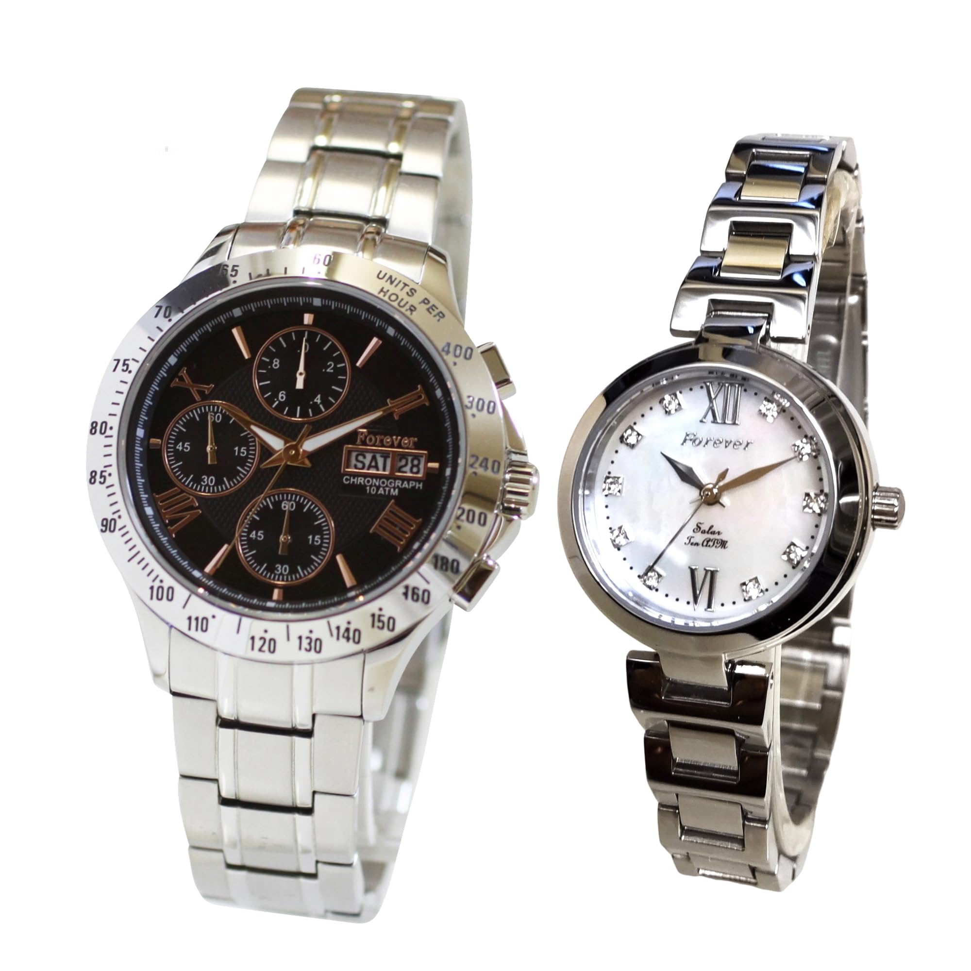 

Парные часы Высокоскоростной секундный хронограф Водонепроницаемость до 10 АТМ Календарь Дата День недели Функция тахиметра Водонепроницаемость до 10 АТМ