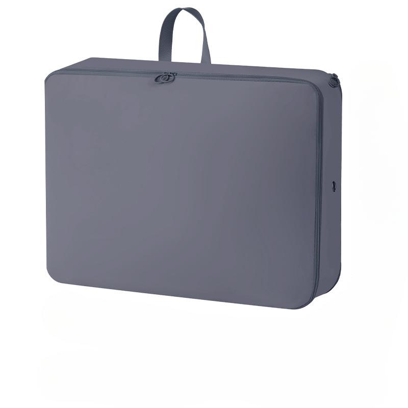 Premium Professional Travel Storage Bag - Dividing Bag Portable Organizer for Clothing Jackets  Seasonal Clothing - Foldable-tan