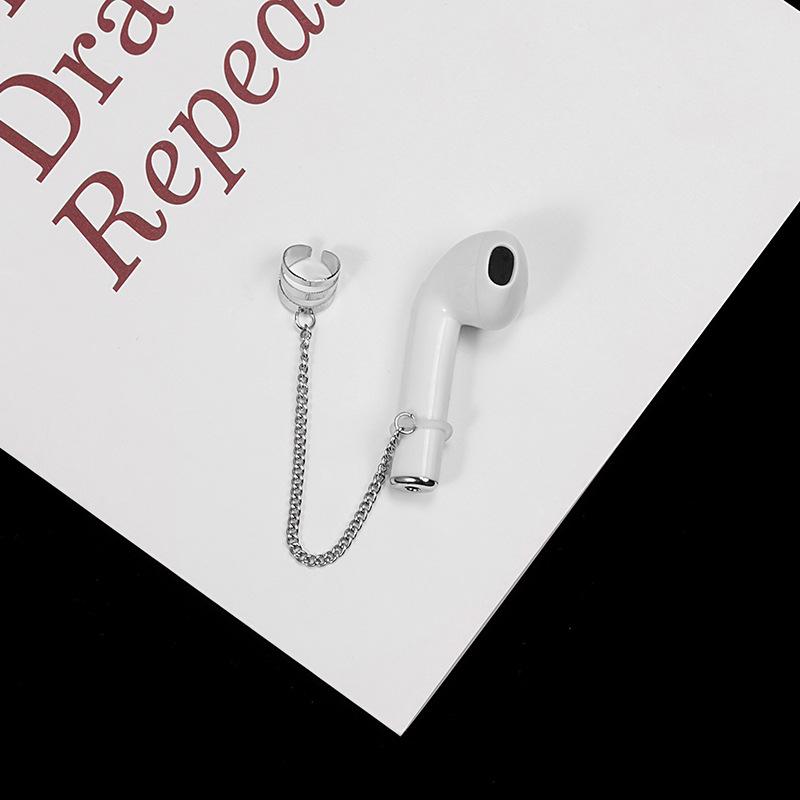 Earrings, Creative Wireless Bluetooth Matching Earrings Airpod Earrings