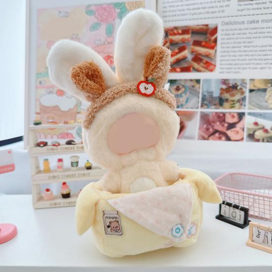 Doll Decoration Gift Box & Headband Set for 17cm Doll Accessories Stylish Cute Girl Doll Decoration Kit