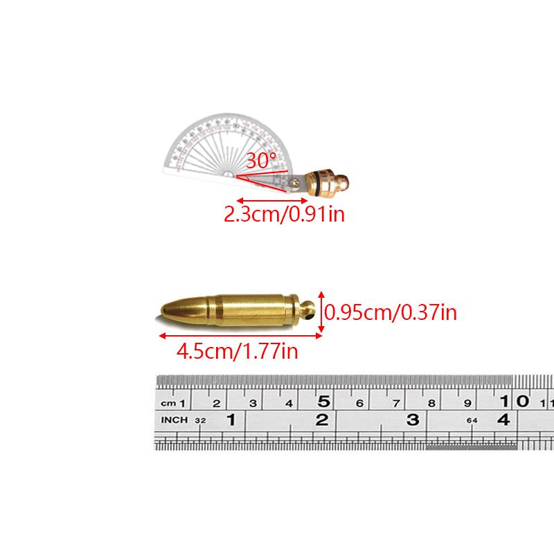Creative Brass Small Pendant Open Box Knife Car Keychain Mini Knife Portable Carry