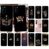 Phone Case For Motorola Edge 50 40 Pro 60 50 40 30 Ultra Neo Fusion Moto G85 G72 G53 G54 G84 G13 G32 King Queen Crown