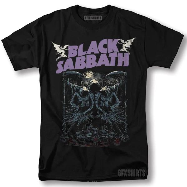 Black Sabbath Ozzy Ozbourne Рок-концерт Тур Винтажный Графический Дизайн Унисекс Футболка L