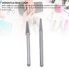 2PCS Needle Nail Drill Bits Multi-Function Cuticle Cleaner Bits Manicure Drill Head  Home Manicure