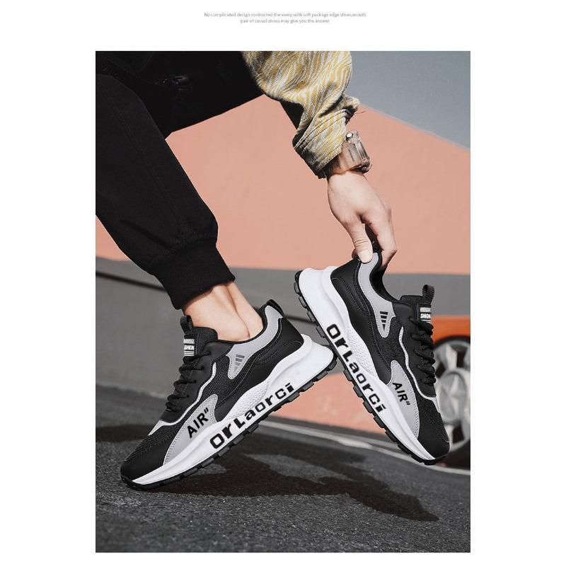 Men's New Dad Sneakers, Breathable Mesh Casual Shoes, Anti-slip Soft Sole Running Athletic Shoes for Men