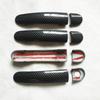 Door Handle Plastic Imitation Carbon Fiber Cover Car Styling Accessories fit for Volkswagen VW Bora Jetta MK4 A4 1J