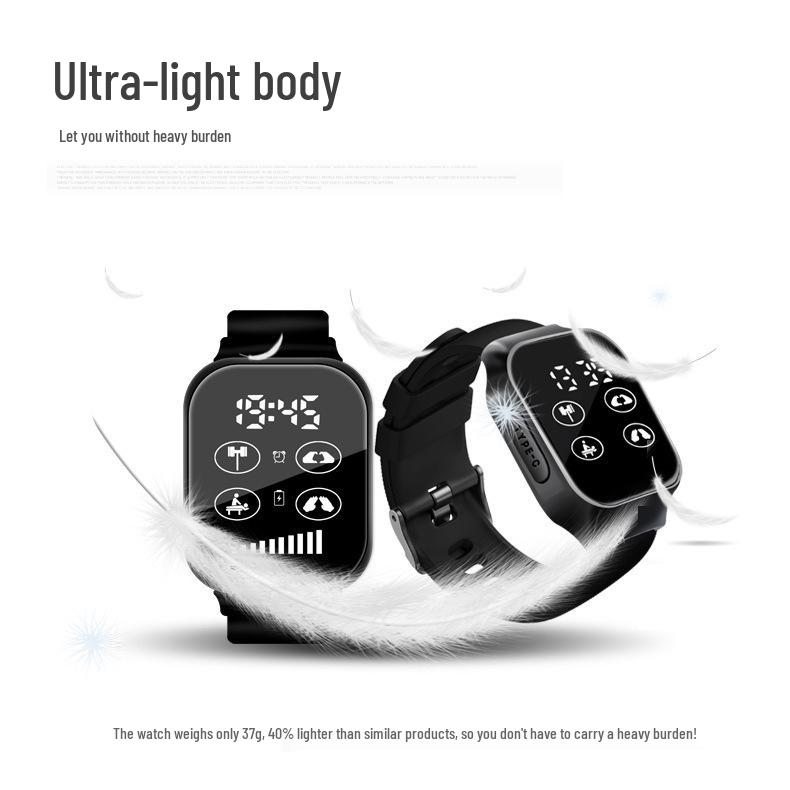 Life Waterproof EMS Microcurrent Pulse Massage Smartwatch