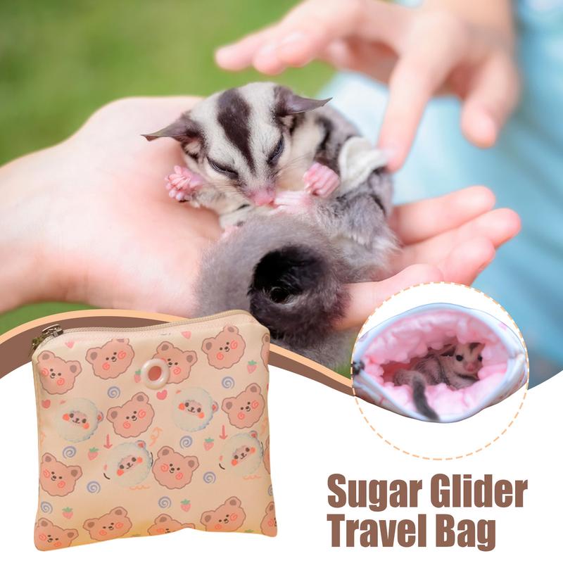 

Sugar Glider Carrier Small Animal Outgoing Sleeping Bag Bite Proof Small Animal Carry Accessories For Hamster Chinchilla China Mainland