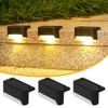 Waterproof Solar Stair & Fence Lights for Outdoor Steps and Railings