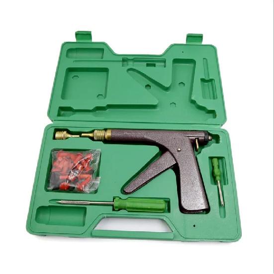 Car Tire Repair Tool Tire Repair Kit Auto Bike Tire Repair Puncture Plug Garage motorcycle Wheel Vacuum Gun Kit with Mushroom Tire repair gun