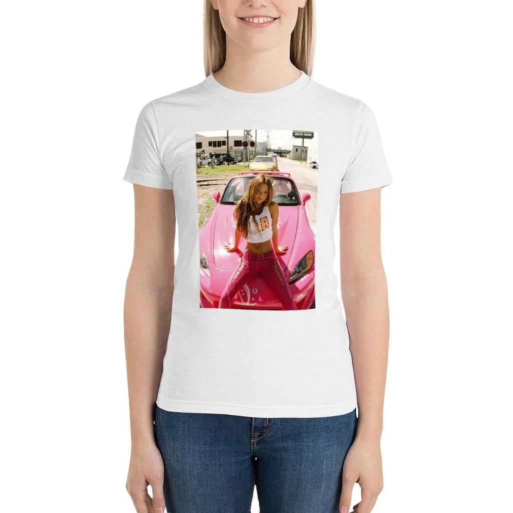 Suki Aesthetic T-Shirt Funny Korean Fashion Graphics Cotton T Shirts Women