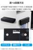 Elecom Gigabit 8-Port Switching Hub with Metal Housing, Magnet, Built-in Power Supply, Black, EHC-G08MN4A-HJB
