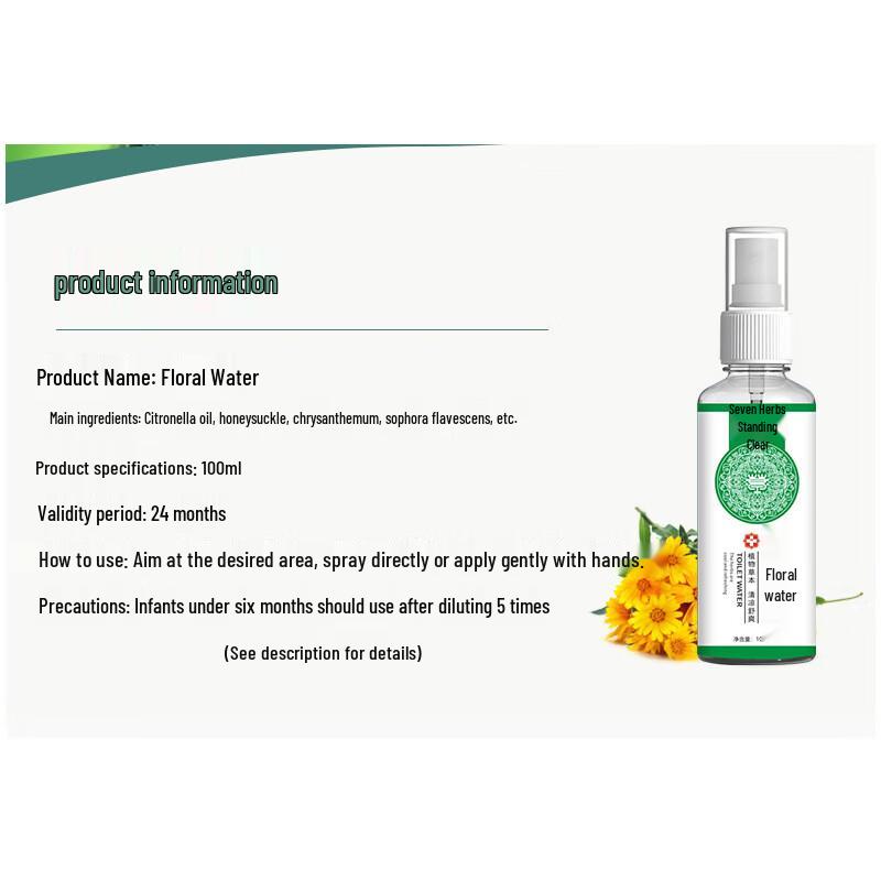 Portable Citronella Mosquito Repellent Spray 100ml