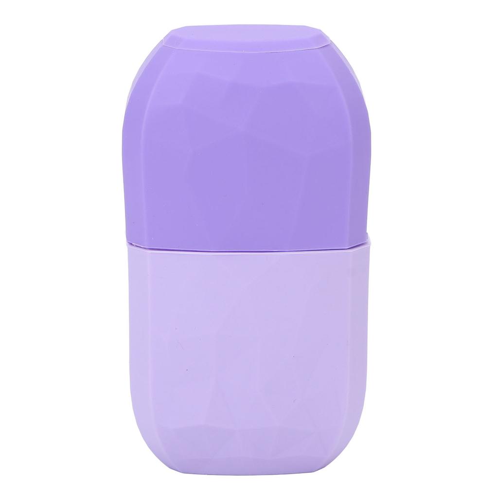 Silicone Ice Face Roller Prevent Wrinkles Brightening Facial Beauty Ice Roller for WomenPurple