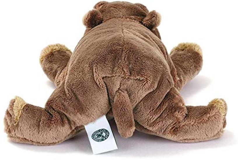 Calorata Flodhest Plysjleke Realistisk Dyrleke Dukke Gave Present Bursdag Julegave (Nestling-serien/Myk berøring) (Dobbelt testet) /