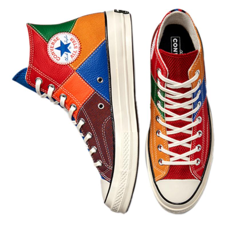 Converse 1970s Chuck Taylor All Star NBA 75th Anniversary High Top Canvas Shoes Unisex Colour Stitching