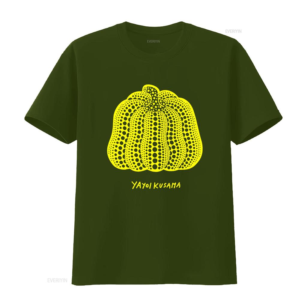 New Japanese Artist Yayoi Kusama Pumpkin T Shirt Infinity Mirrors Design Size Xl Nwt Vintage Washed Versatile Breathable Casual