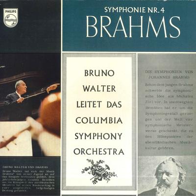 LP-Schallplatte BRAHMS BRUNO WALTER LEITET DAS CO Symphonie Nr. 4 A01465L PHILIPS Niederlande Klassisch Gebraucht