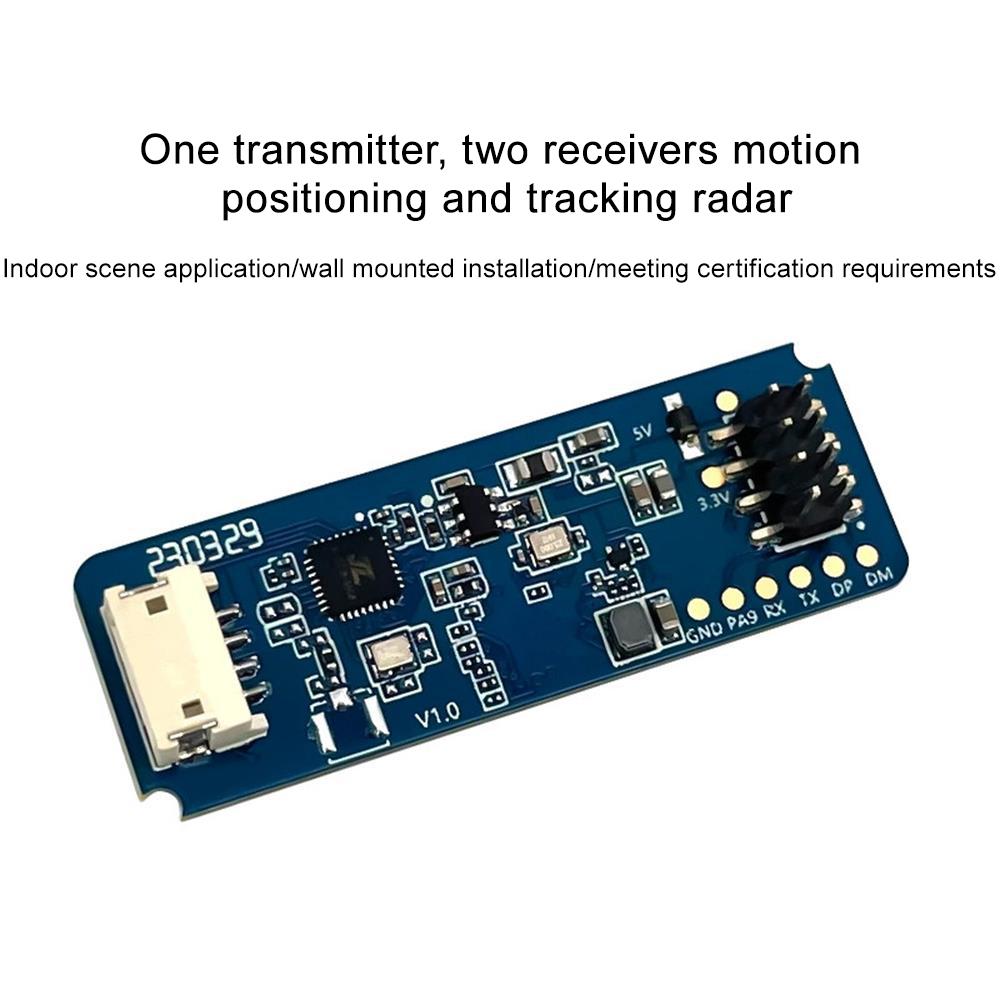 HLK-LD2450 DC5V 24G MM Dalga İnsan Hareket Takip Radar Sensör Modülü LD2450 Algılama Mesafesi 8M Akıllı Ev
