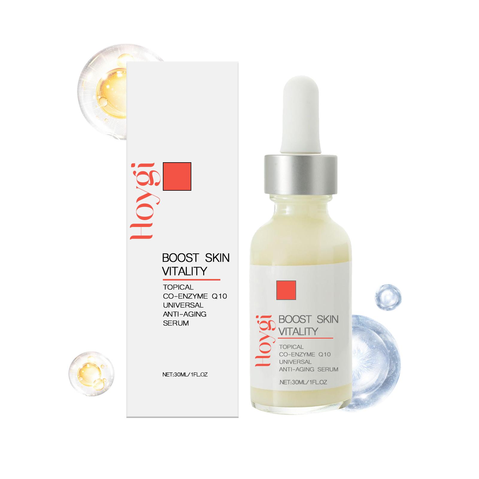 

Face & Neck Firming Serum Deep Nourish Fade Fine Lines Lifting Tighten Skin Topical Co-Enzyme Q10 Universal Anti-Aging Serum 30ml