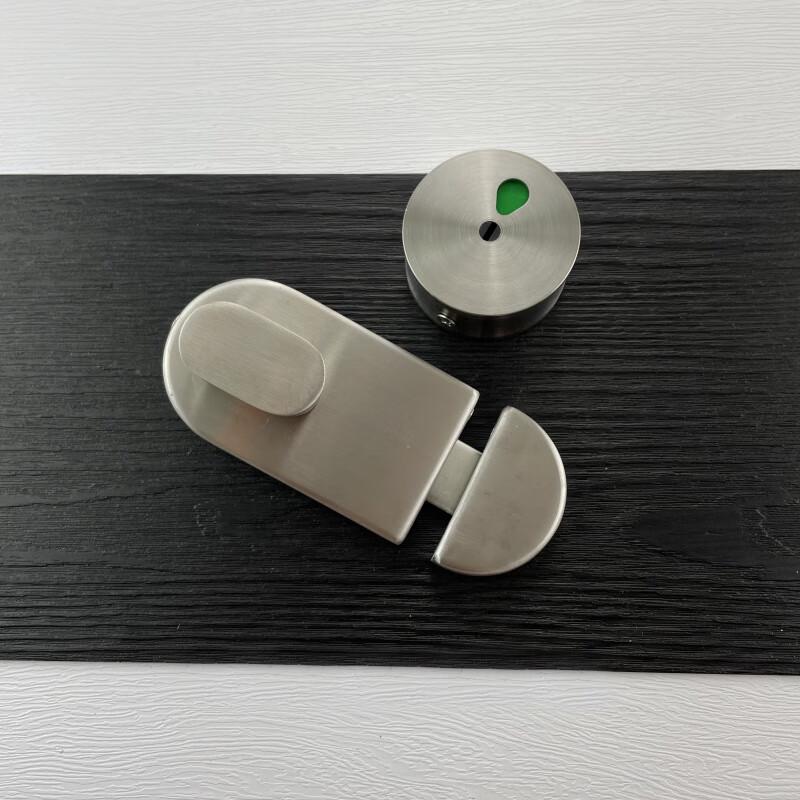Thickened Stainless Steel Bathroom Partition Indicator Lock