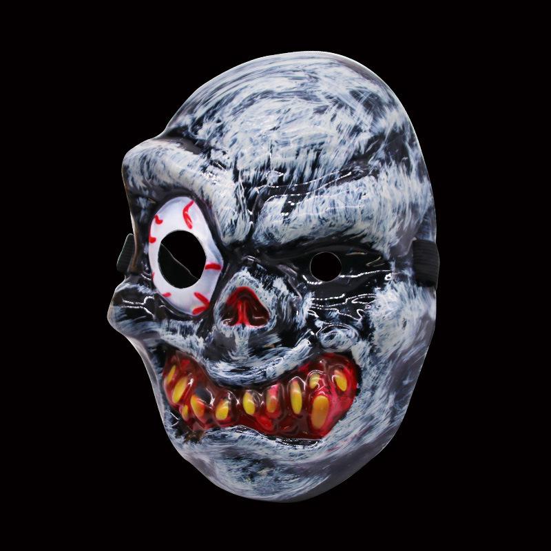Halloween Horror Ghost Popping Eye Mask Masquerade Party Show PVC Mask