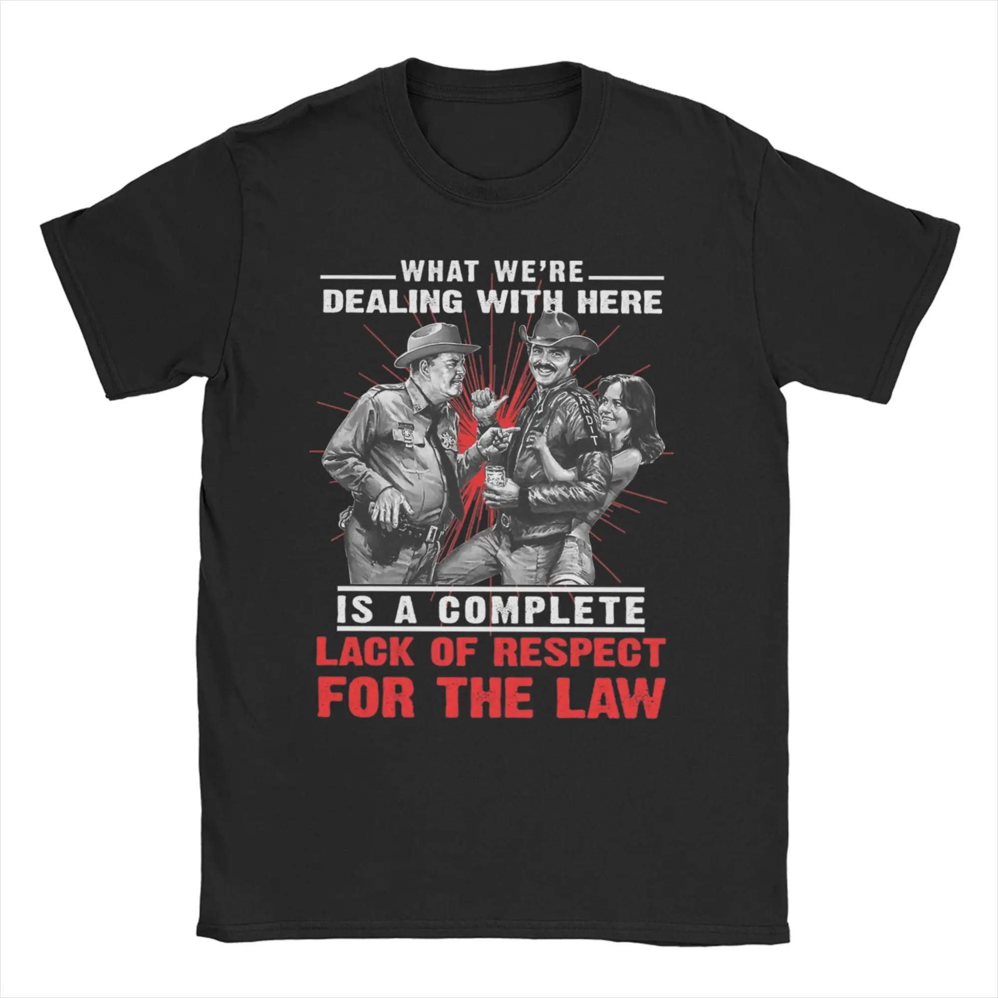 

Men Women s T-Shirts The Glory Smokey and The Bandit Car Movie Art Cotton Tee Shirt Short Sleeve T Shirts Round Neck Tops S