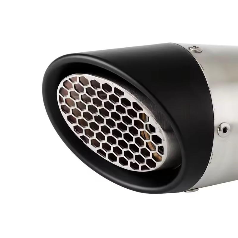 For BMW S1000RR S1000R M1000R M1000RR 2019-2024 M1000 S1000 R RR Motorcycle Exhaust Pipe 61MM Slip-On Muffler Tips Link Pipe