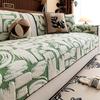 New Red Thick Soft Sofa Cover Fabric Anti Slip One-Piece Anti Cat Scratch Comfortable Sofa Cushion Cover For Autumn And Winter