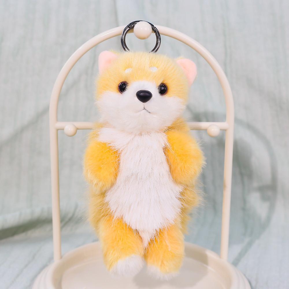 Plush Keychain Dog Toy With Pp Cotton For Kids And Adults