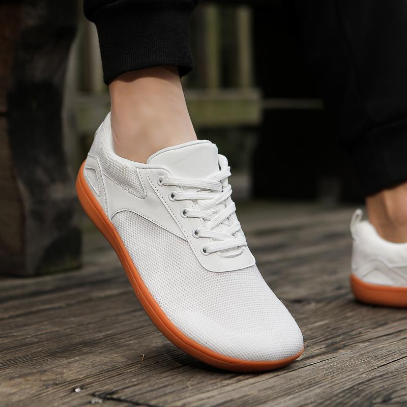 Buty Minimalistyczne Barefoot Damskie Męskie Szeroki Nosek Oddychające Treningowe Buty Sportowe Lekkie Outdoorowe Sneakersy do Chodzenia Podeszwa Zero Drop Duży Rozmiar 47