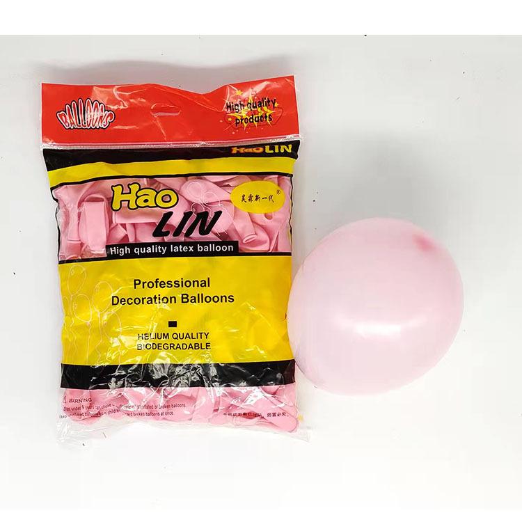 

5-дюймовый утолщенный матовый шар, латексный шар для украшения свадебной вечеринки, имитация матового №. 5 мяч 5 inch 200 a pack, tender powder