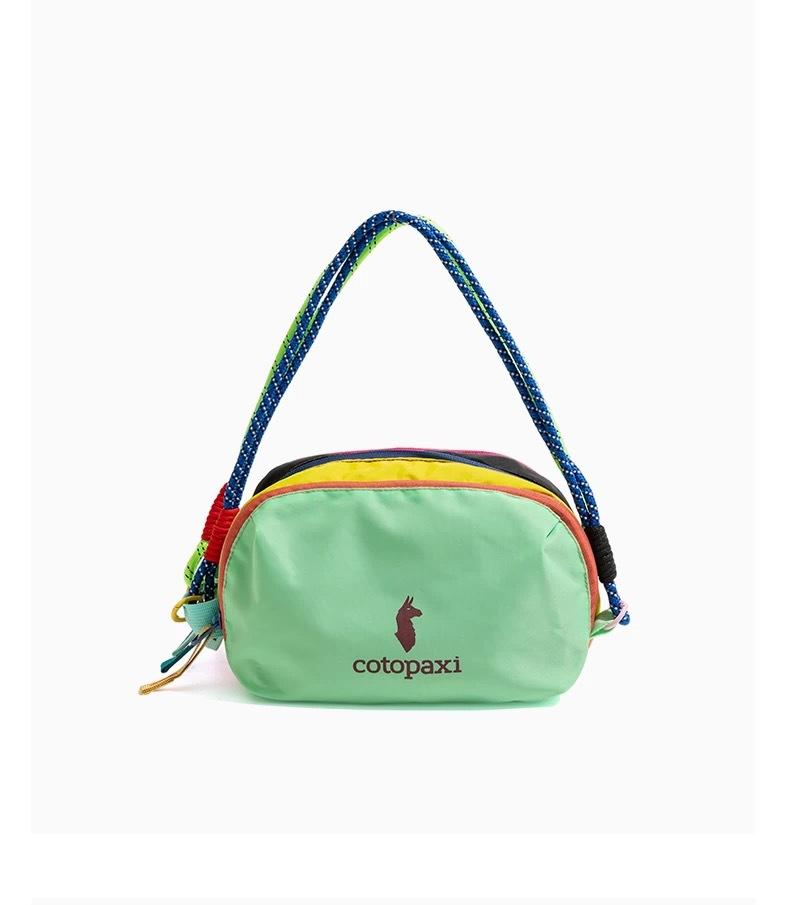 COTO Dopamine Alpaca Washing Bag 4L Waterproof Light Color Contrast Multifunctional Travel Storage Single Shoulder Diagonal 24x14x16cm