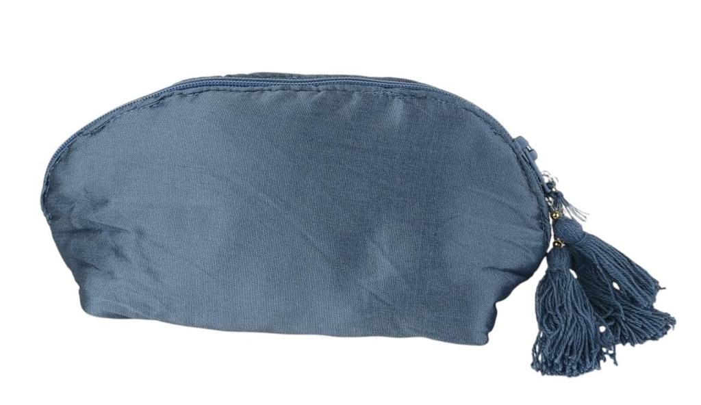 Friends Hill Craft India Mini Pouch, Ravisha, Blue, BW-158-67