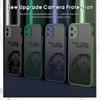 Lovely Cute Cartoon Phone Case for iPhone 14 13 12 11 Pro Max Samsung Galaxy S20 FE A52 S23 Infinix Slim Matte Back Cover Lens Protection Cases