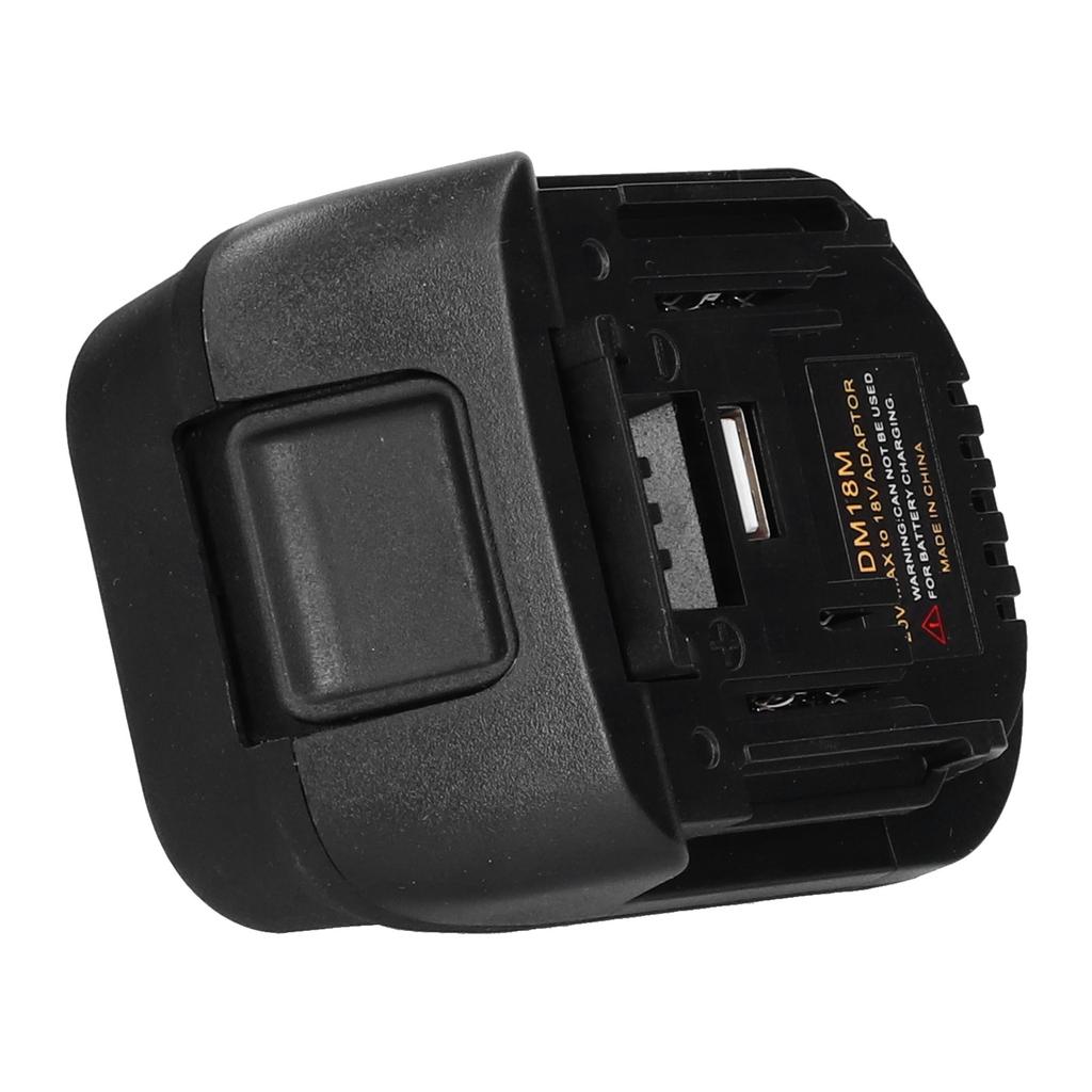 Lithium Battery Adapter Dock Power Connector with USB Charge Interface Conversion Tool